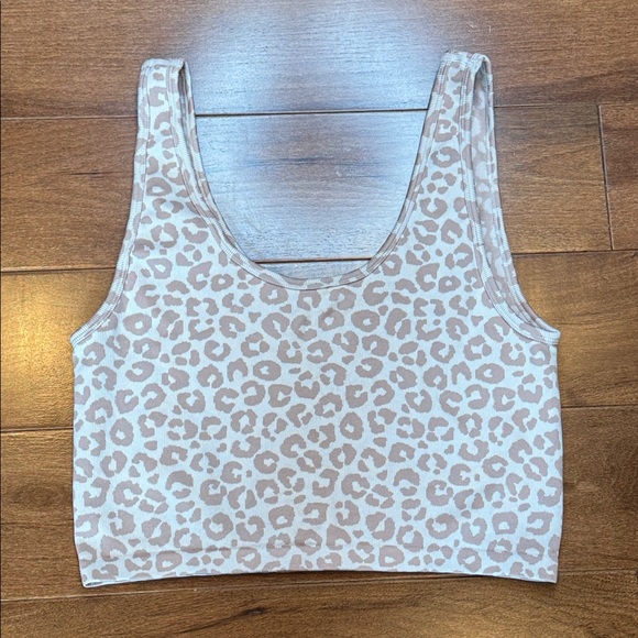 NWOT NO BOUNDARIES Leopard Print Crop Tank - Picture 4 of 5